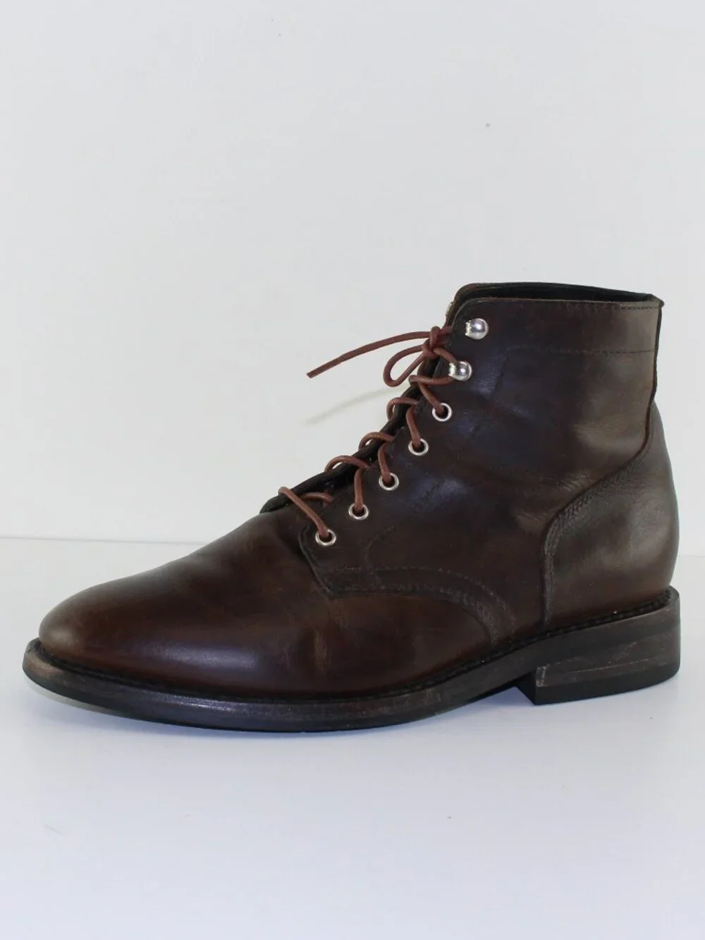 Thursdays Brown Leather Ankle Boots (9 US)